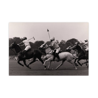 Polo Club - Black and White Wall Art | Modern Art Prints | Instant Printable Download or Physical Print