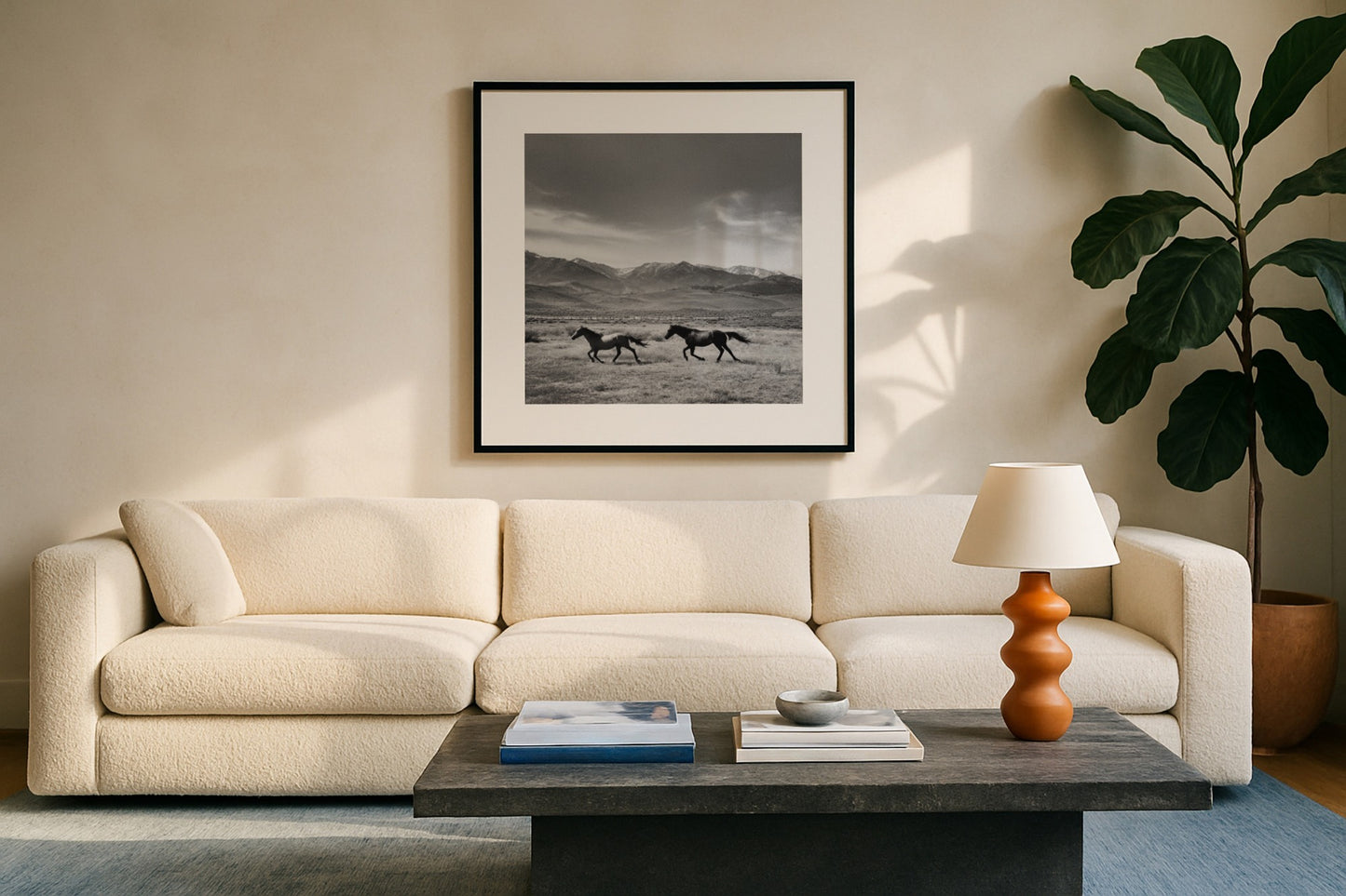 God's Country - Black and White Poster Print | Monochrome Wall Art | Digital Download or Physical Print