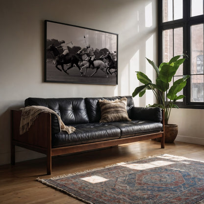 Polo Club - Black and White Wall Art | Modern Art Prints | Instant Printable Download or Physical Print