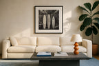 Beach Break - Black and White Surf Wall Art | Coastal Art Prints | Instant Printable Download or Physical Print