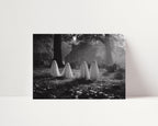 BOO!- Black and White Poster Print | Spooky Halloween Wall Art | Printable Digital Download or Physical Print