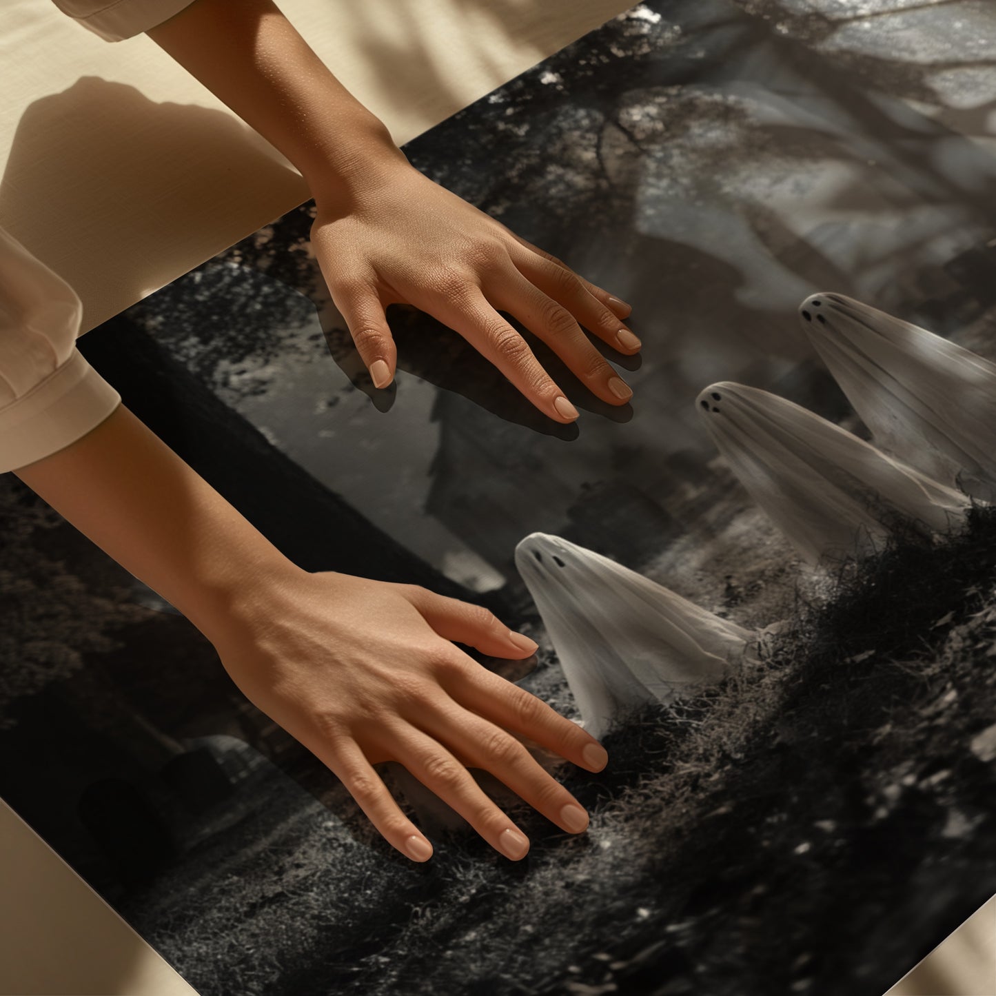 BOO!- Black and White Poster Print | Monochrome Wall Art | Digital Download or Physical Print Available