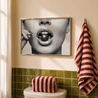 Cherry Bomb - Black and White Poster Print | Fashion Wall Art | Digital Download or Physical Print