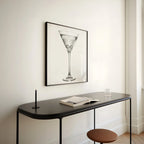 Playing Dirty - Black and White Poster Print | Cocktail Wall Art | Digital Download or Physical Print
