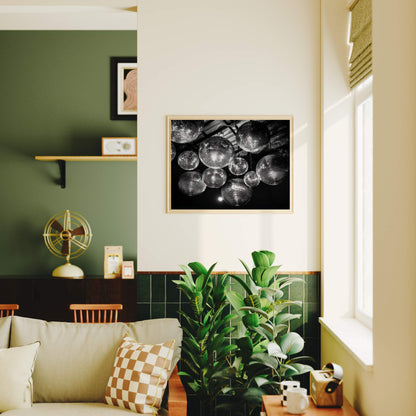 Disco Party – Black and White Wall Art | Modern Art Prints | Instant Printable Download or Physical Print