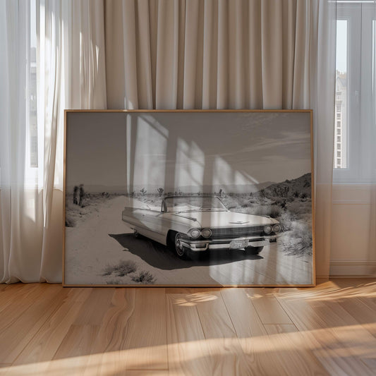 Dust and & Dreams - Black and White Poster Print | Monochrome Wall Art | Digital Download or Physical Print