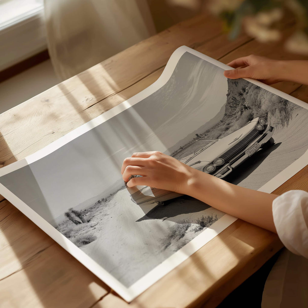Dust & Dreams - Black and White Wall Art | Vintage Art Prints | Instant Printable Download or Physical Print