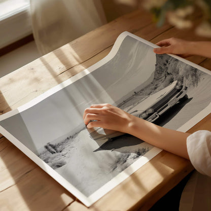 Dust & Dreams - Black and White Wall Art | Vintage Art Prints | Instant Printable Download or Physical Print