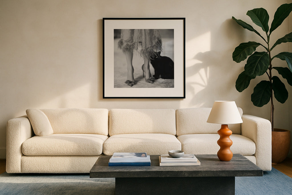 Kitty Kitty - Black and White Wall Art | Modern Art Prints | Instant Printable Download or Physical Print