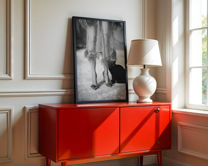 Kitty Kitty - Black and White Wall Art | Modern Art Prints | Instant Printable Download or Physical Print