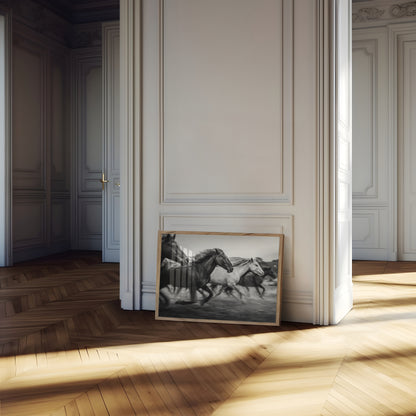 Freedom -  Black and White Wall Art | Western Art Prints | Instant Printable Download or Physical Print