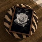 Rugged Rose -  Black and White Wall Art | Floral Art Print | Instant Printable Download or Physical Print