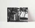 Surfs Up - Black and White Surf Wall Art | Coastal Art Prints | Instant Printable Download or Physical Print