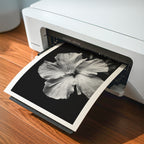 at home printer printing instant digital download of tropical bloom 